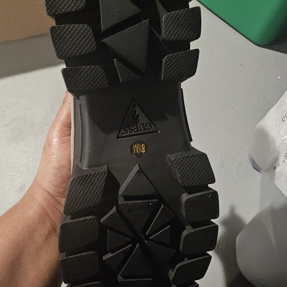 Guess Tan Ankle Boots with Black Sole - Picture 10 of 10